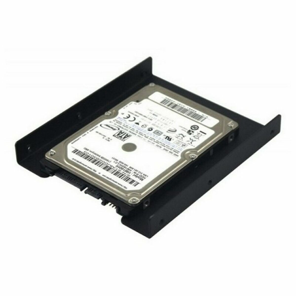 2.5" til 3.5" Matallisk Adapter til Harddisk CoolBox COO-AB3525M Svart